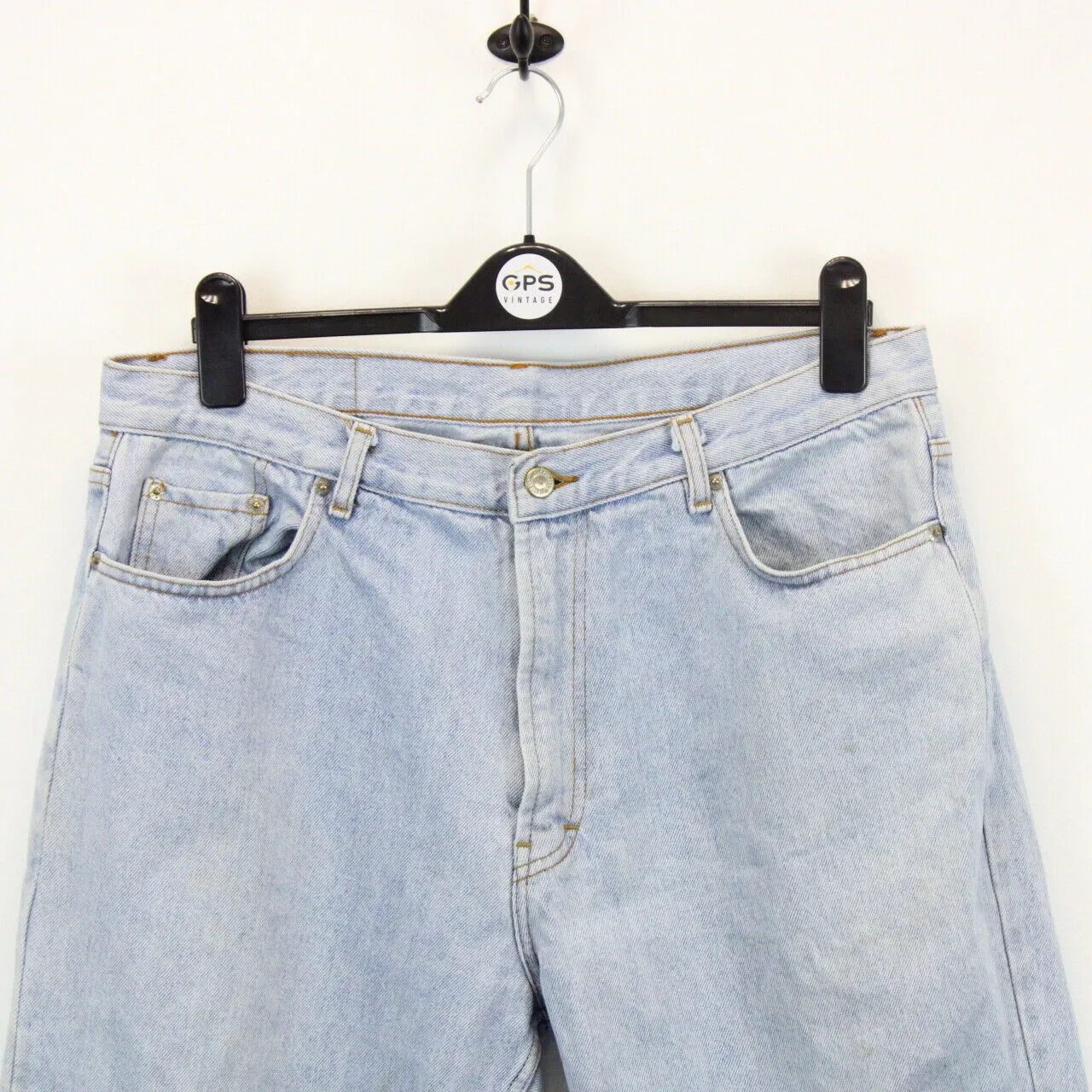 90s LEVIS 501 Jeans Light Blue | W35 L32