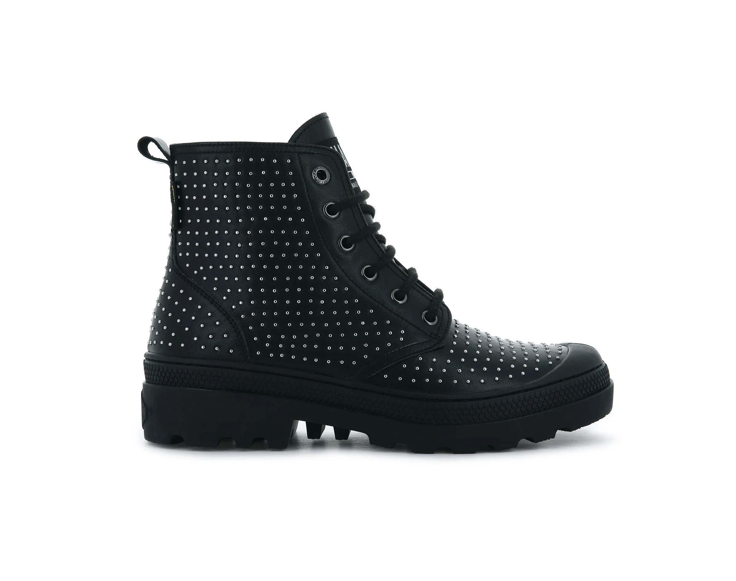 96950-001-M | PAMPA AVENUE HI ZIP STUD | BLACK/BLACK