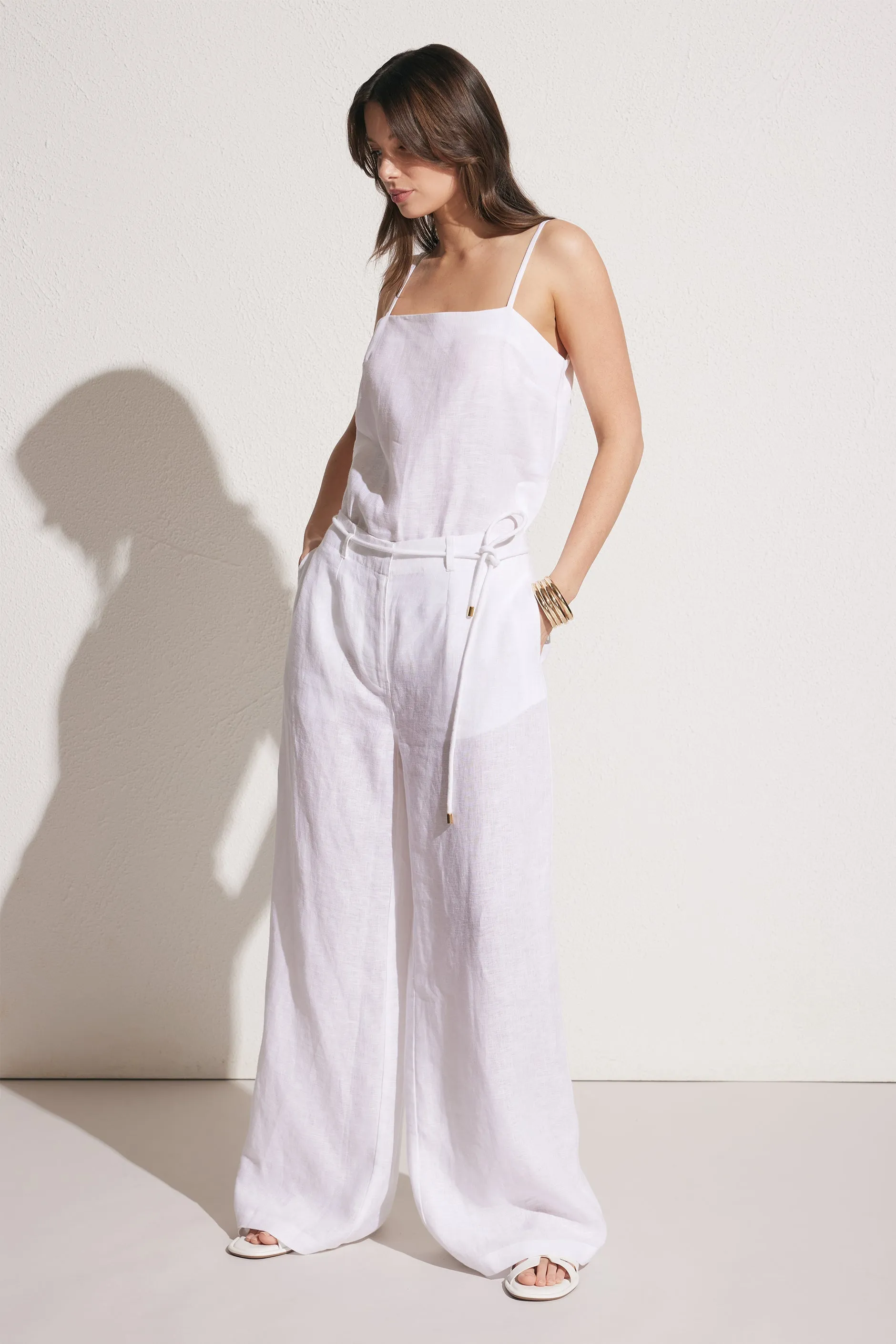 Alyssa Linen Palazzo Pant