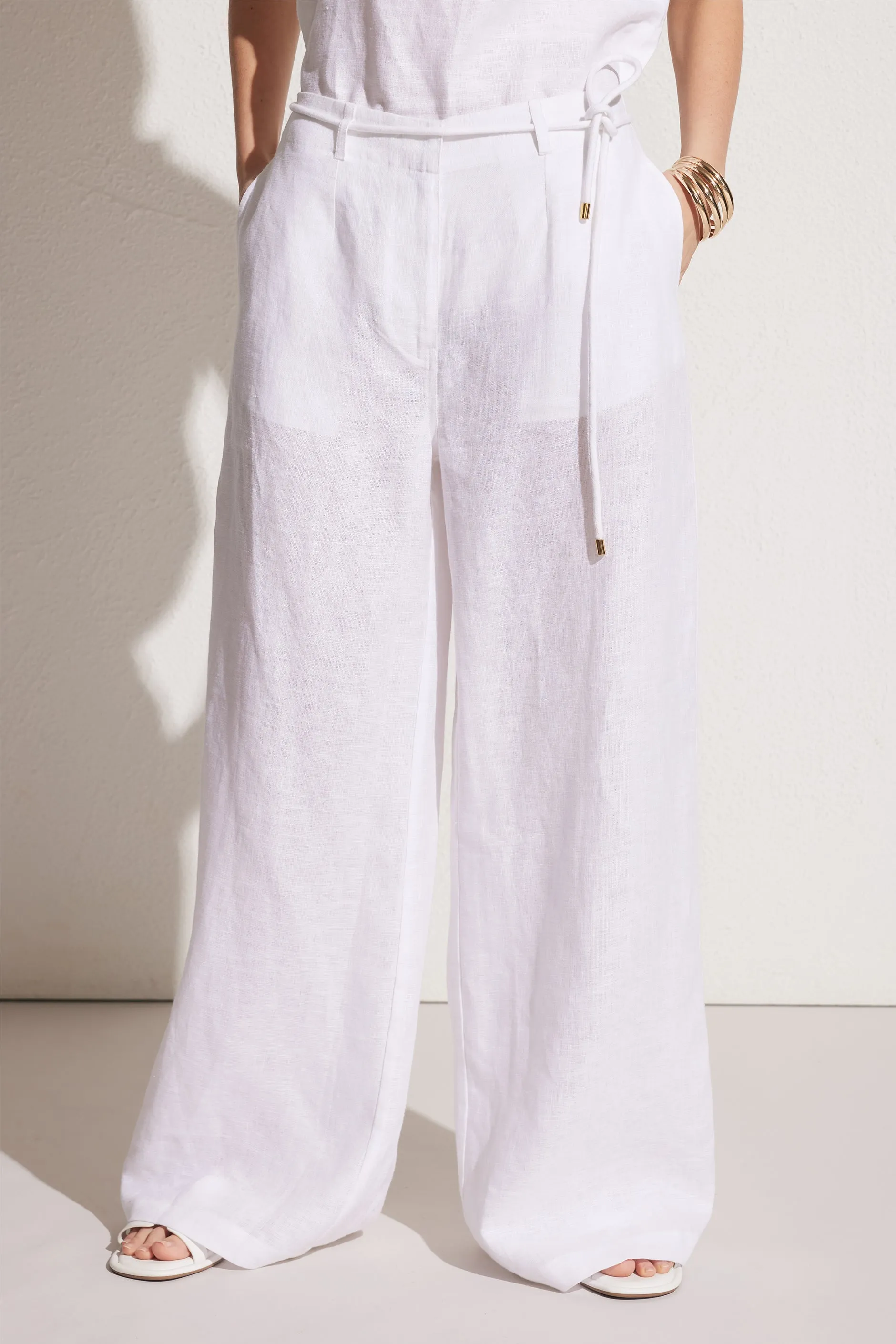 Alyssa Linen Palazzo Pant