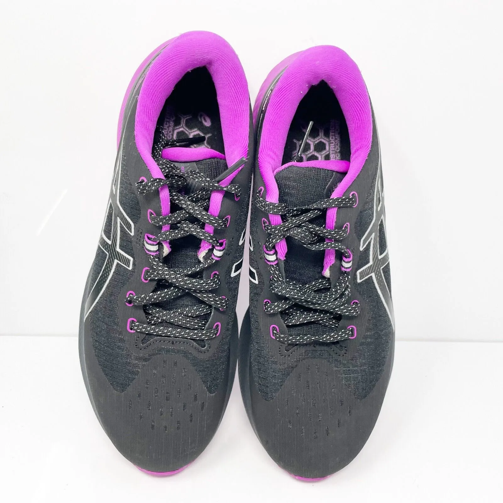 Asics Womens Gel Kayano 29 Lite Show 1012B299 Black Running Shoes Sneaker Sz 7