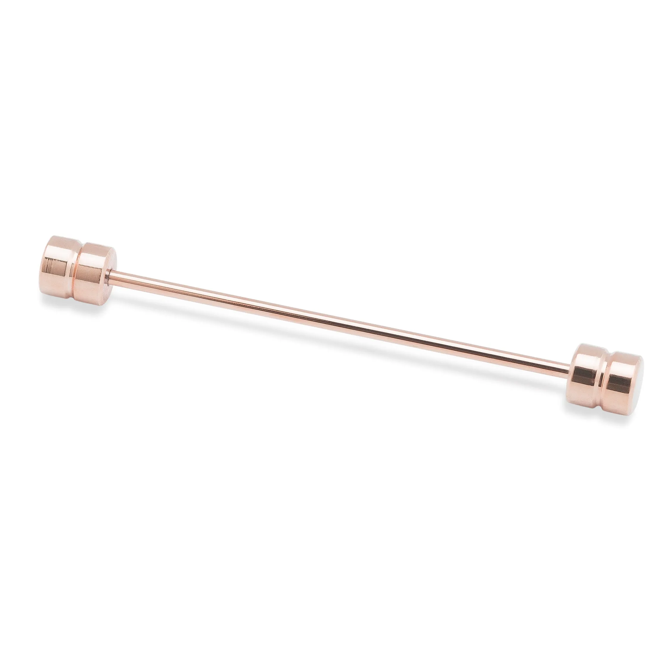 Barbell Rose Gold Collar Bar