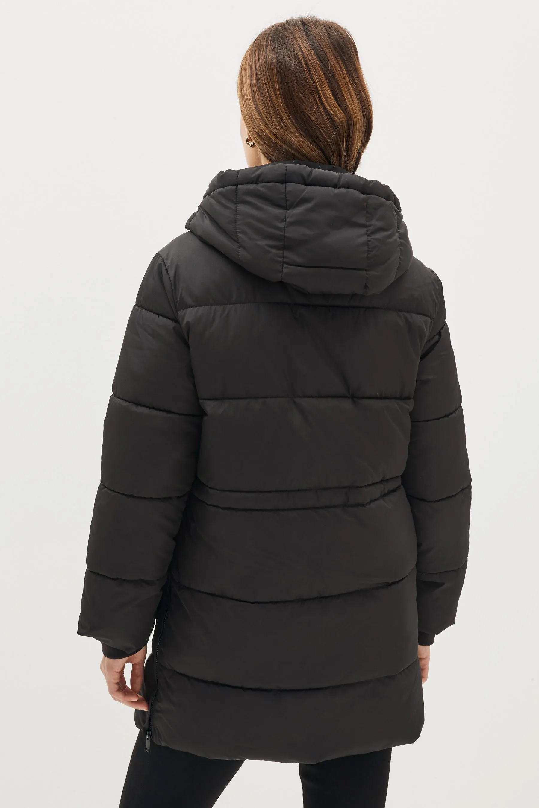 Black Puffer Coat