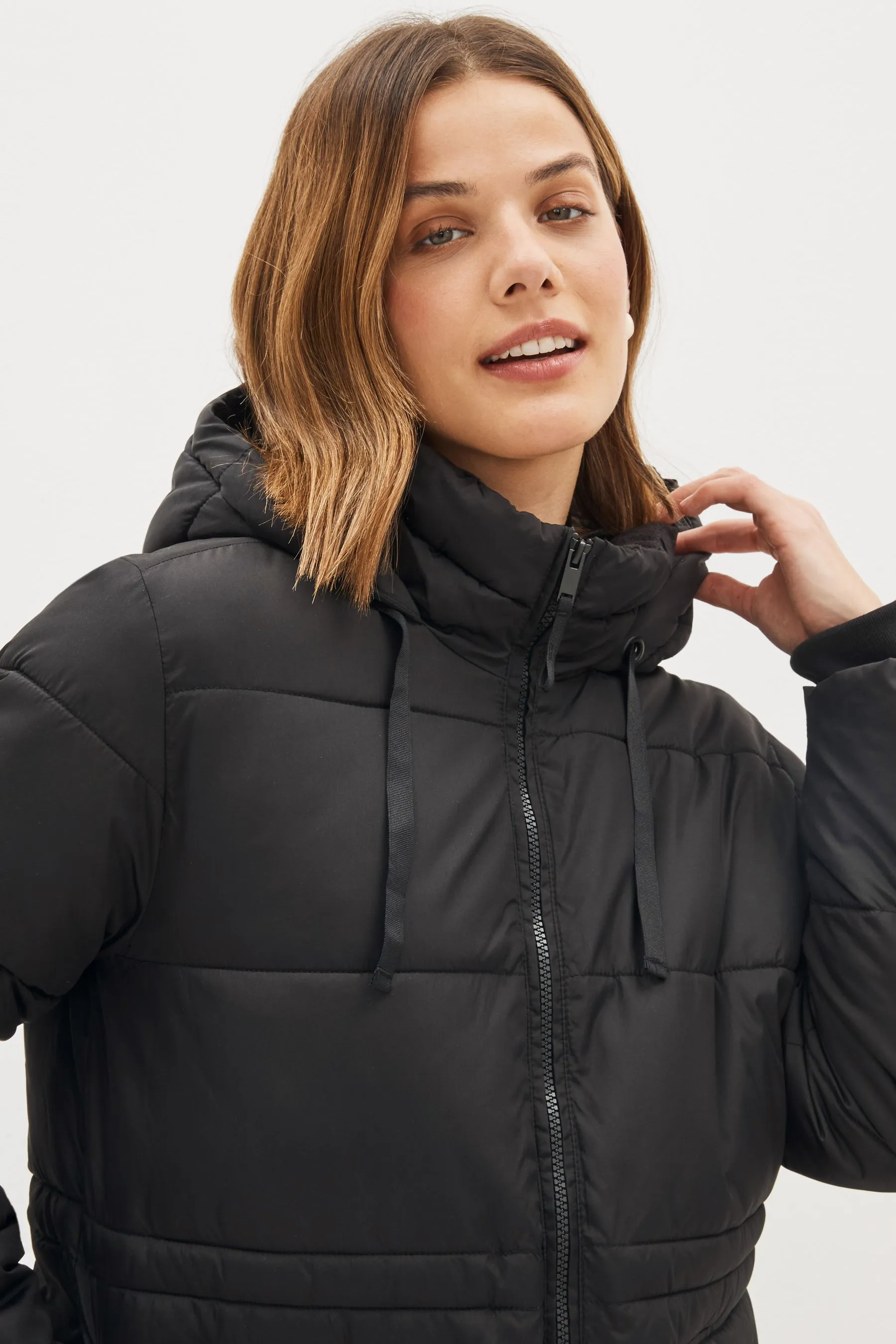 Black Puffer Coat