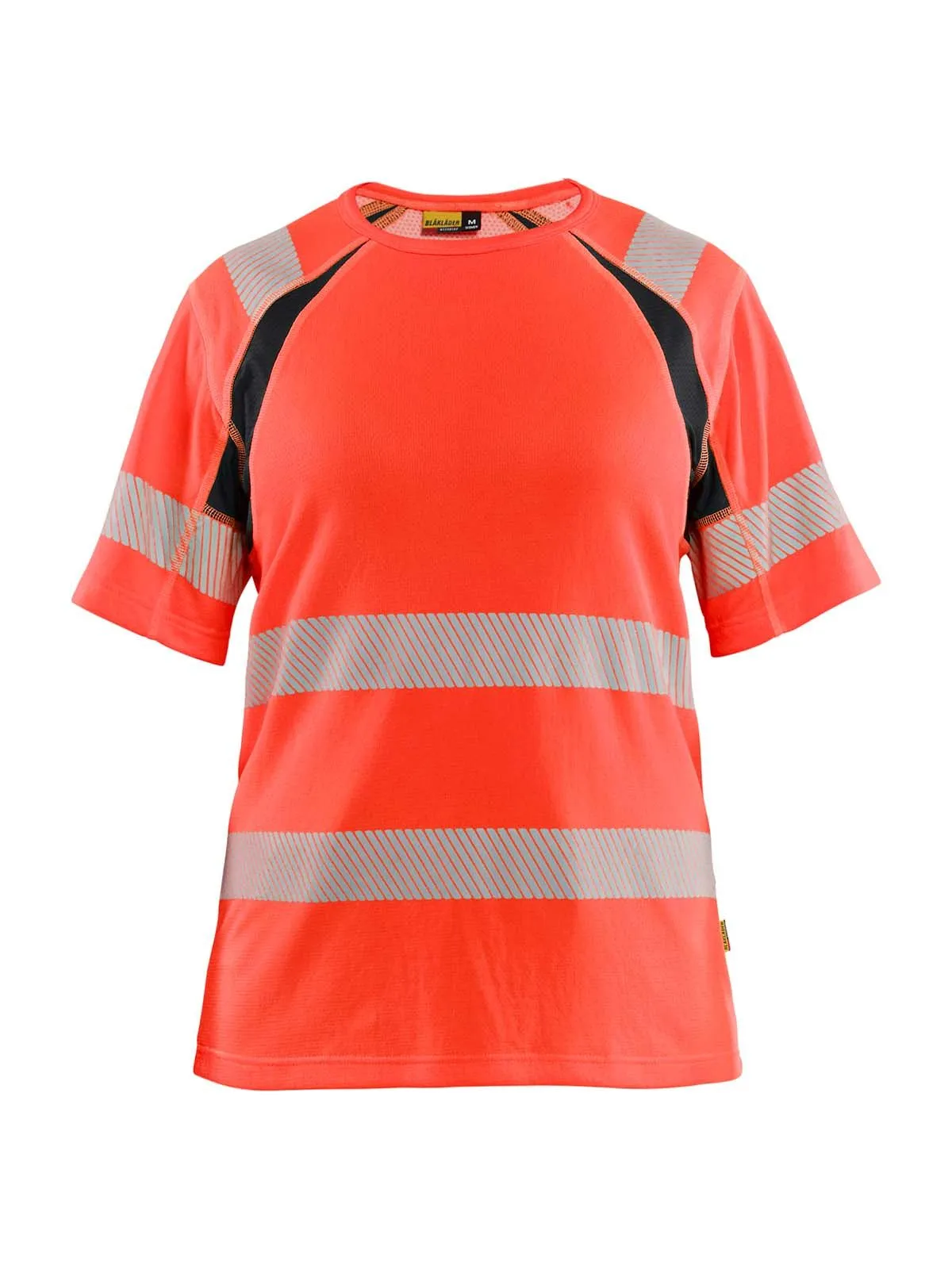 Blåkläder Work T-Shirt High Vis Women 3503 Red Black