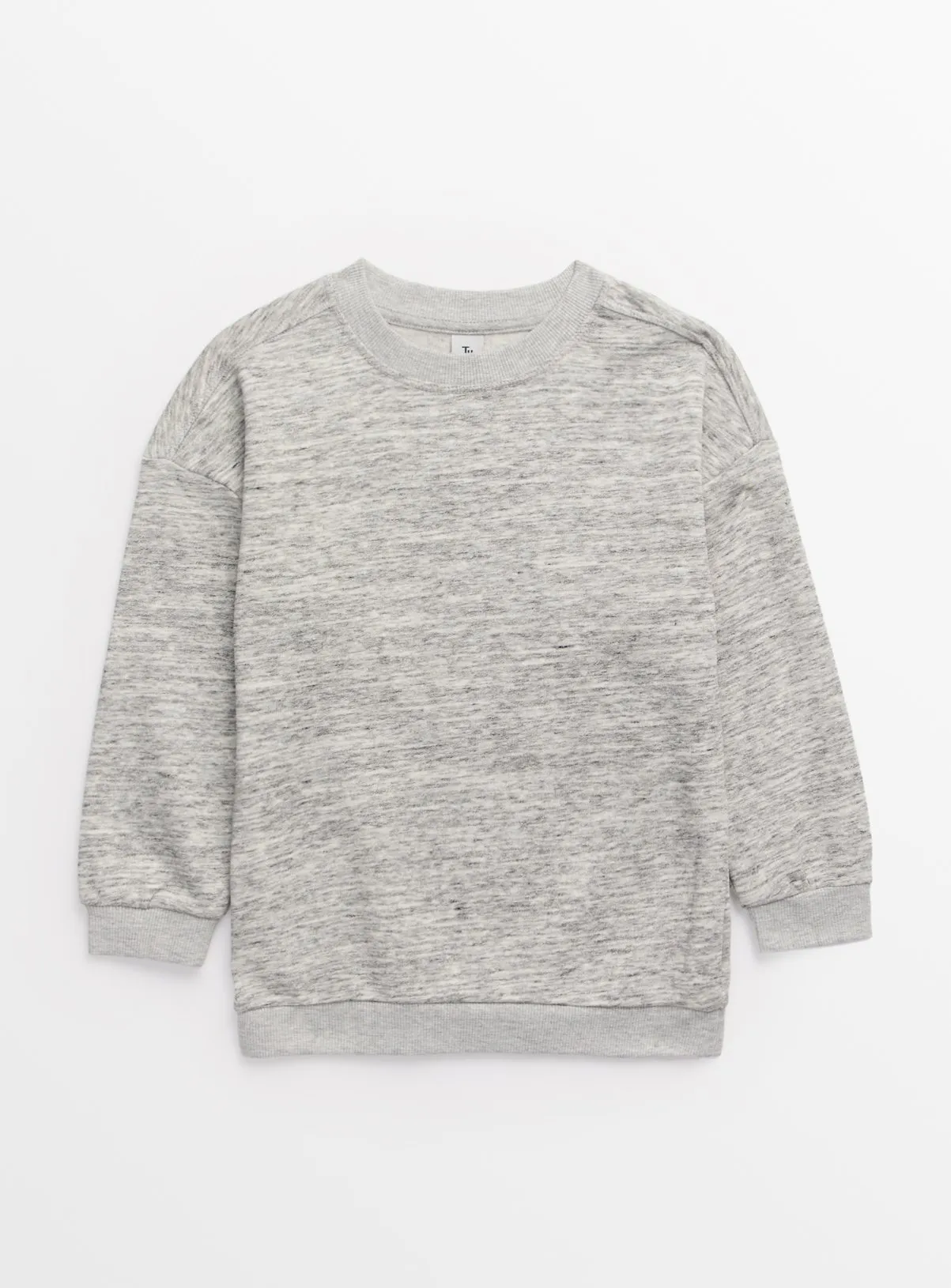 Buy Grey Marl Crew Neck Sweatshirt 9 years | Jumpers and hoodies | Tu