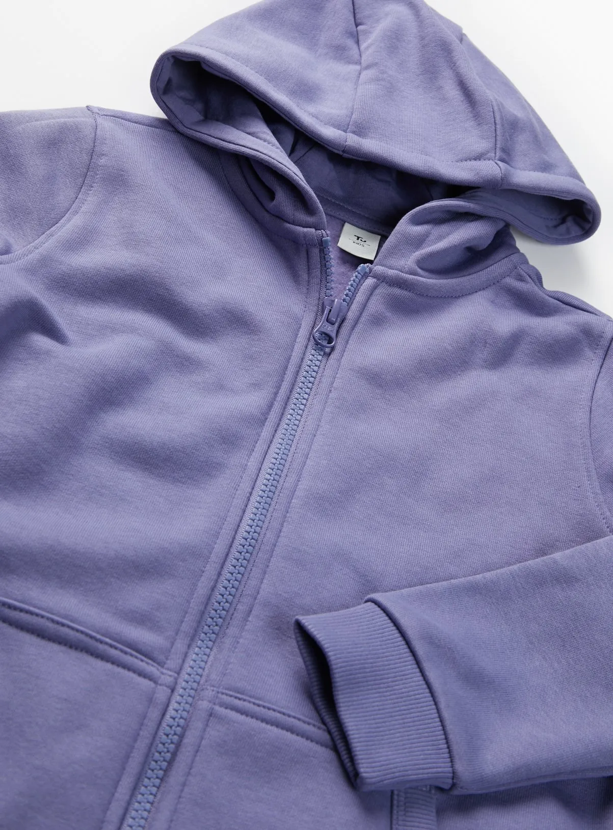 Buy Purple Zip-Through Hoodie 13 years | Jumpers and hoodies | Tu