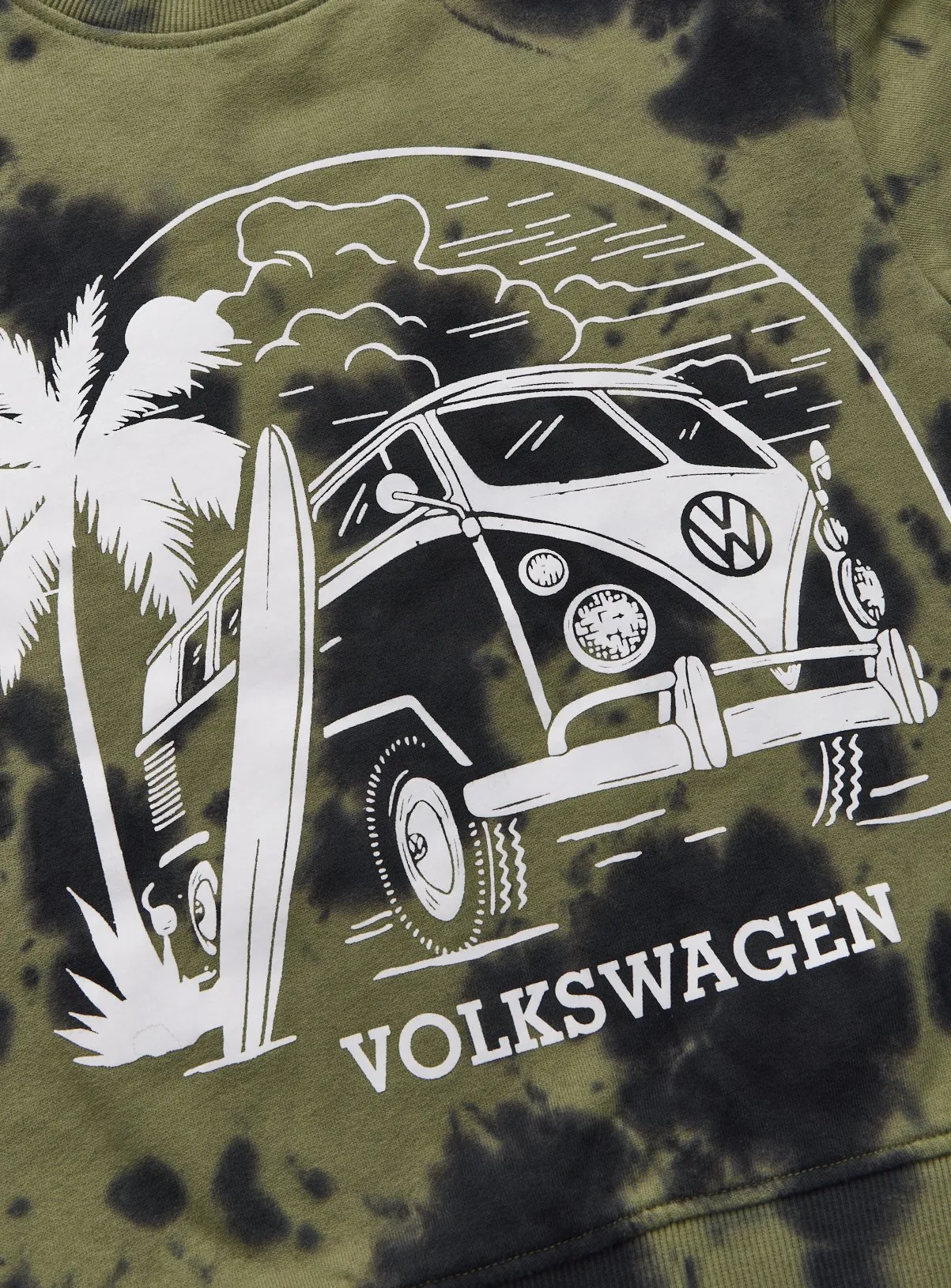 Buy Volkswagen Khaki Tie Dye Sweatshirt  14 years | Jumpers and hoodies | Tu