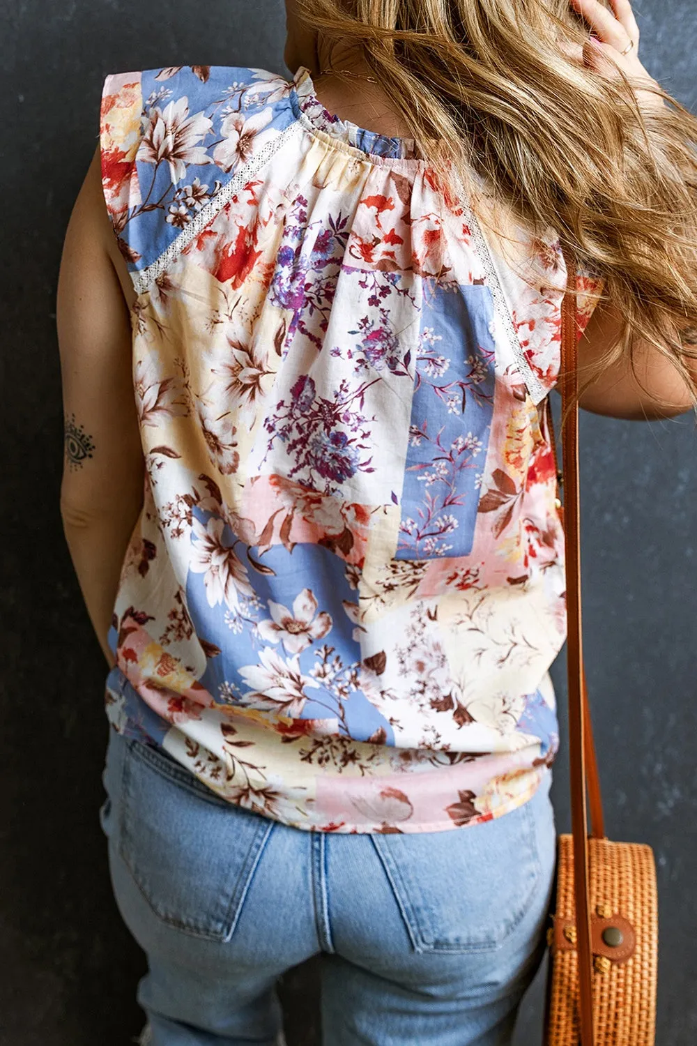 Camille Floral Top