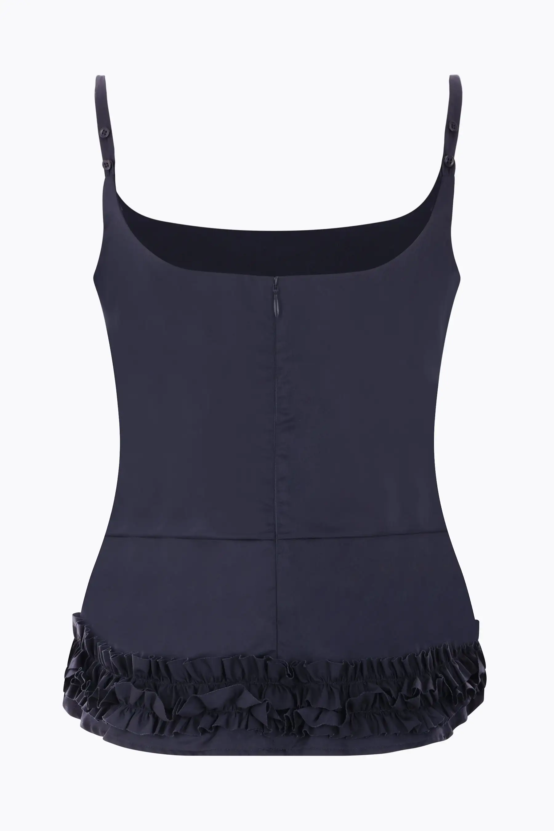 Camille poplin sleeveless top