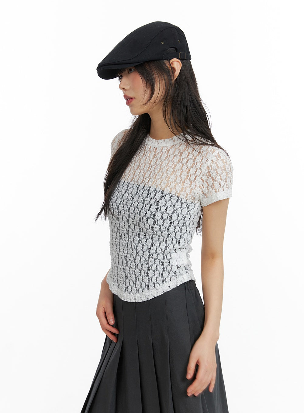 Chic Laced Top CM413