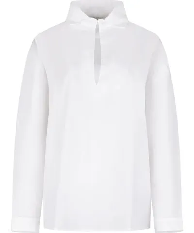 Clothes by Locker Room Women White Shirt With Long Sleeves