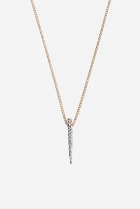 Collar Cuerno de Unicornio – plata