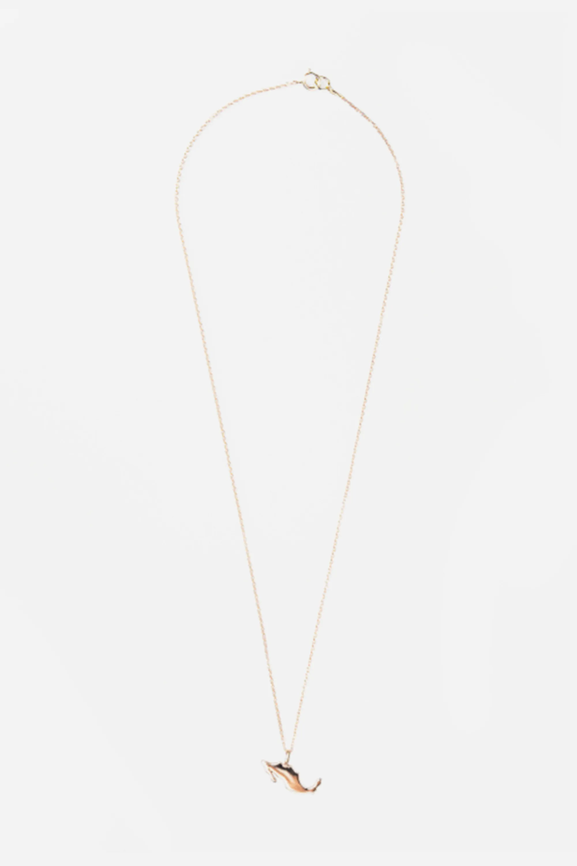 Collar Mapa de México – oro rosa 14K