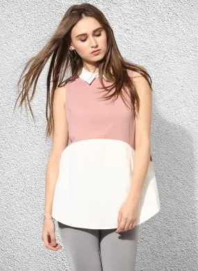 Collar Neck Top