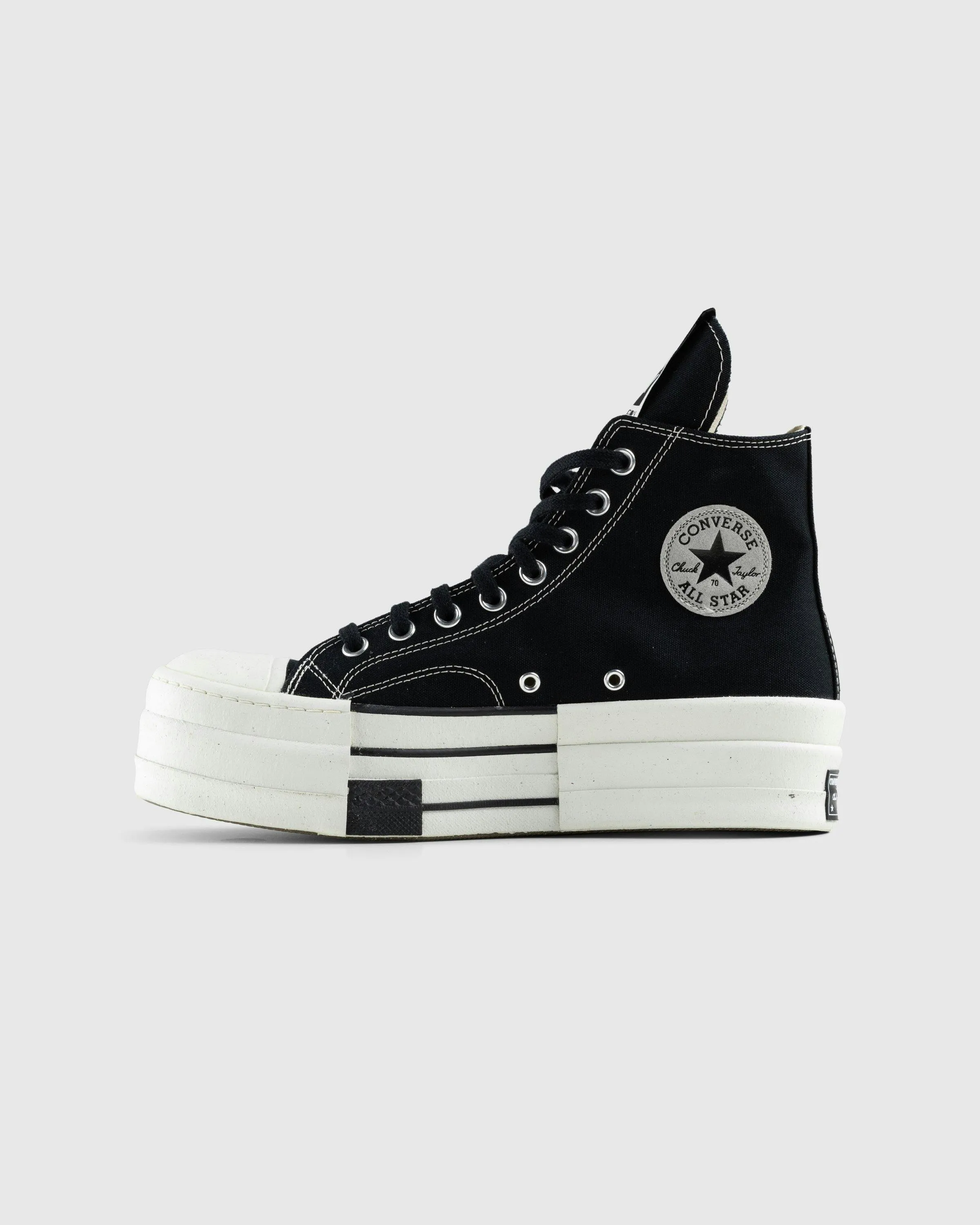 Converse x DRKSHDW – DBL DRKSTAR Chuck 70 HI Black/Egret/White | Highsnobiety Shop