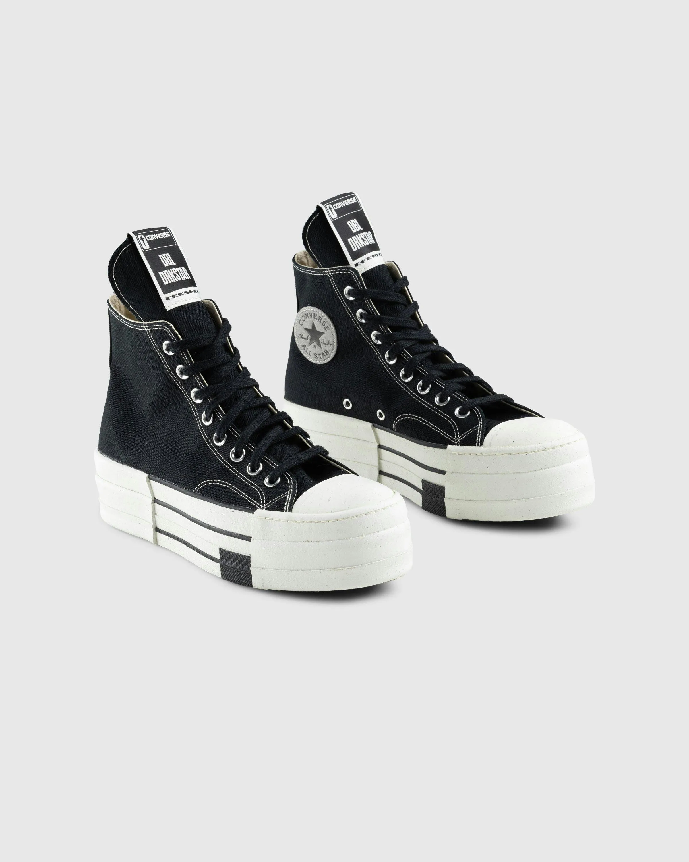 Converse x DRKSHDW – DBL DRKSTAR Chuck 70 HI Black/Egret/White | Highsnobiety Shop