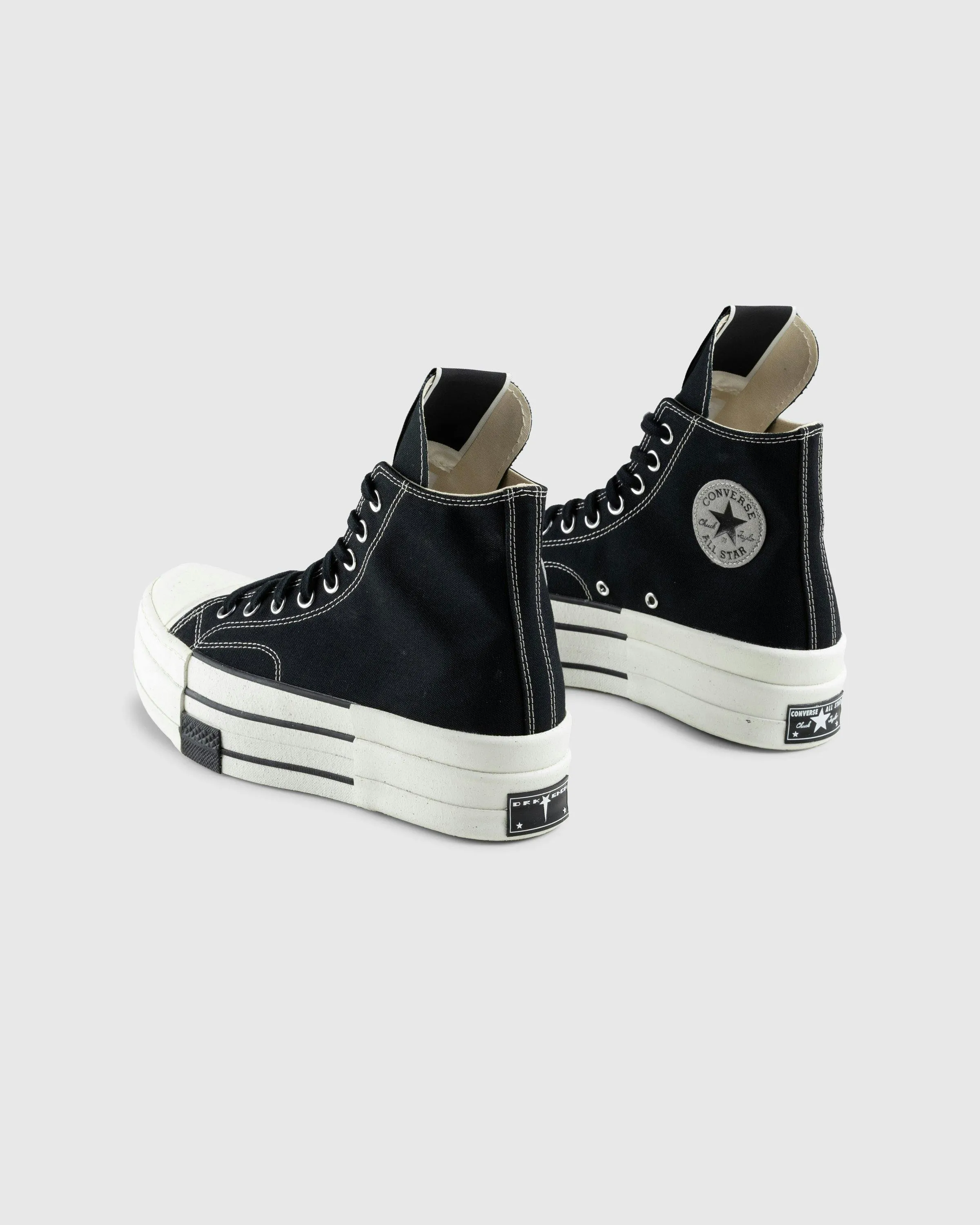 Converse x DRKSHDW – DBL DRKSTAR Chuck 70 HI Black/Egret/White | Highsnobiety Shop