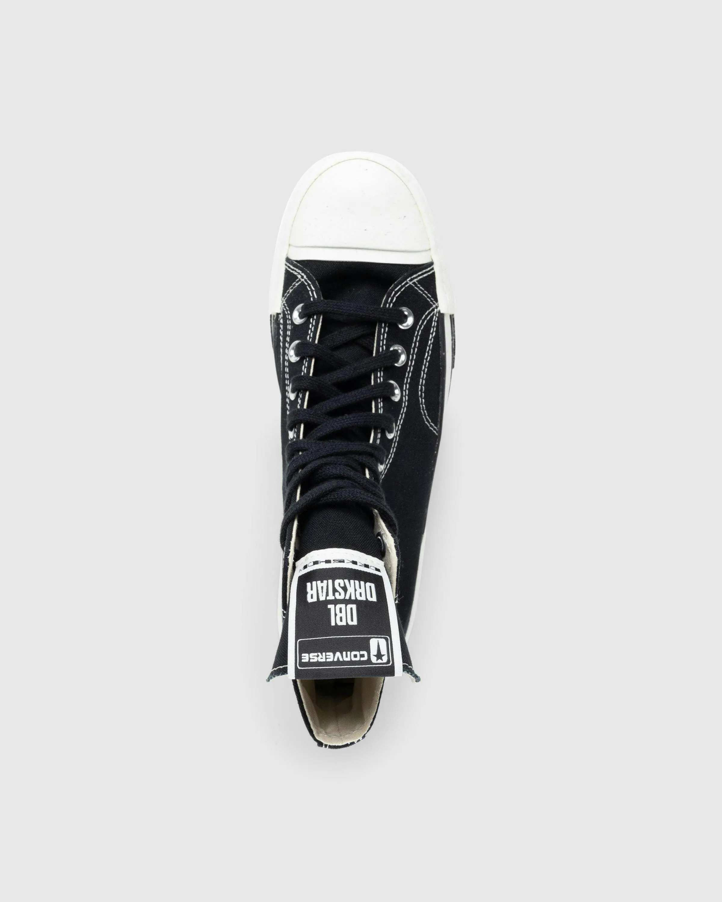 Converse x DRKSHDW – DBL DRKSTAR Chuck 70 HI Black/Egret/White | Highsnobiety Shop