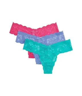 Cosabella Never Say Never 3 Pack Lowrider Thong