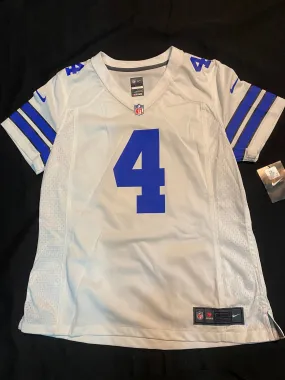 Dallas Cowboys NFL Nike #4 Prescott Printed Women Jersey