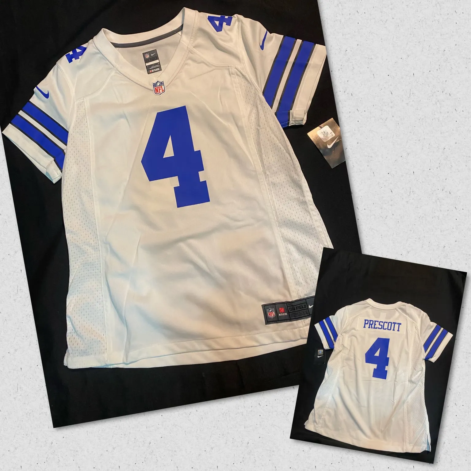 Dallas Cowboys NFL Nike #4 Prescott Printed Women Jersey