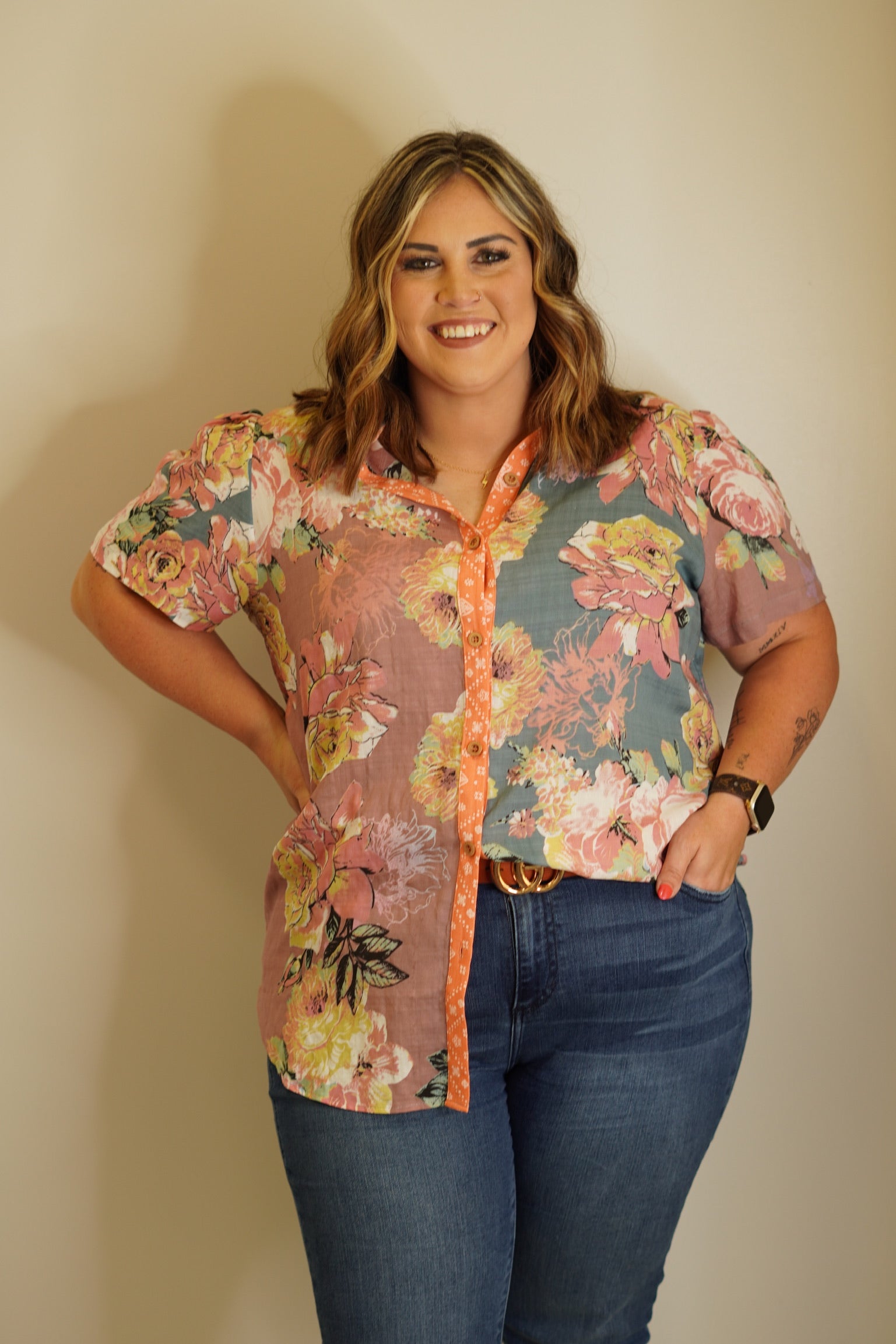 Dani Lush Floral Top