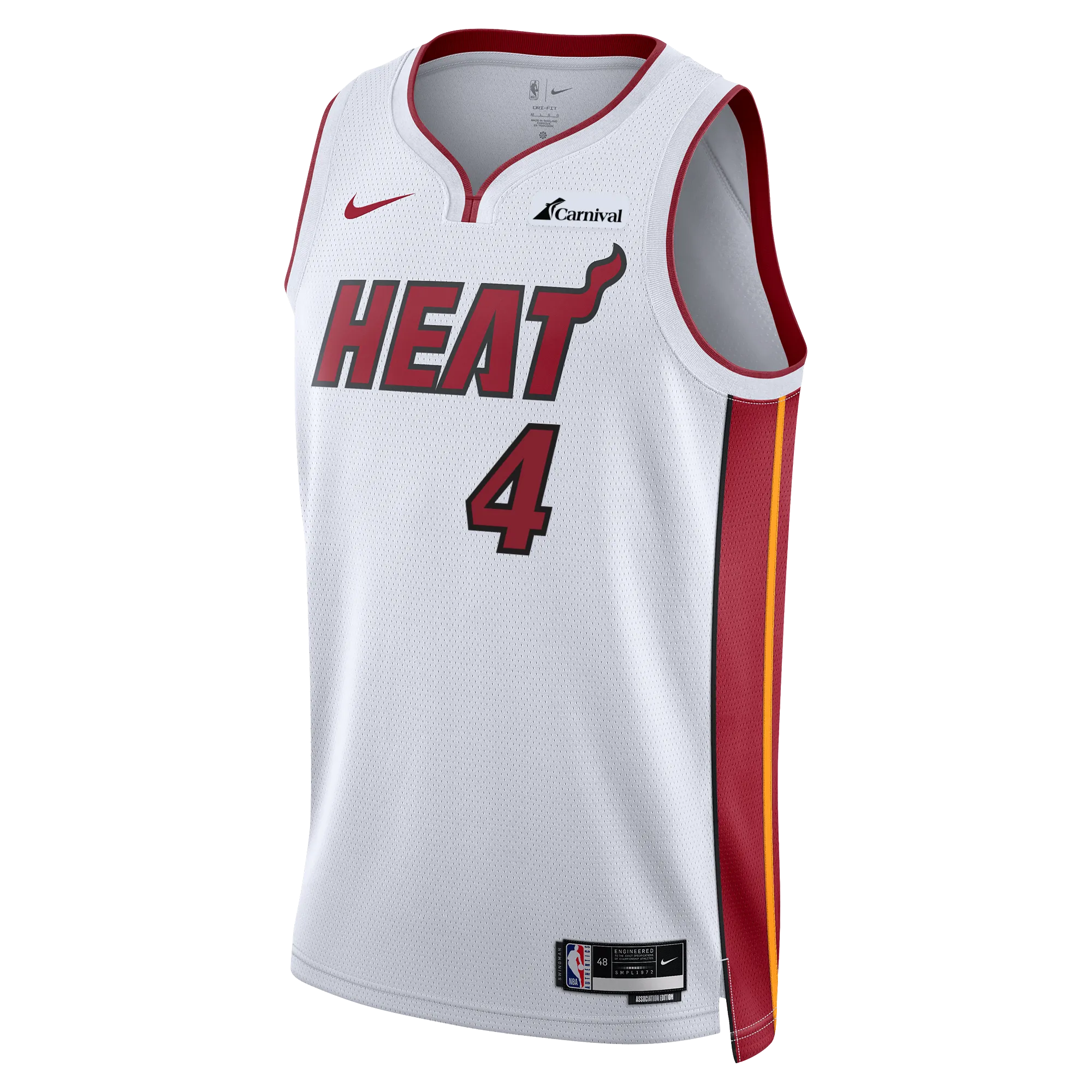 Delon Wright Nike Miami HEAT Association White Swingman Jersey