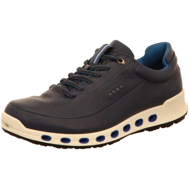 Ecco comfortable lace-up shoes for women blue