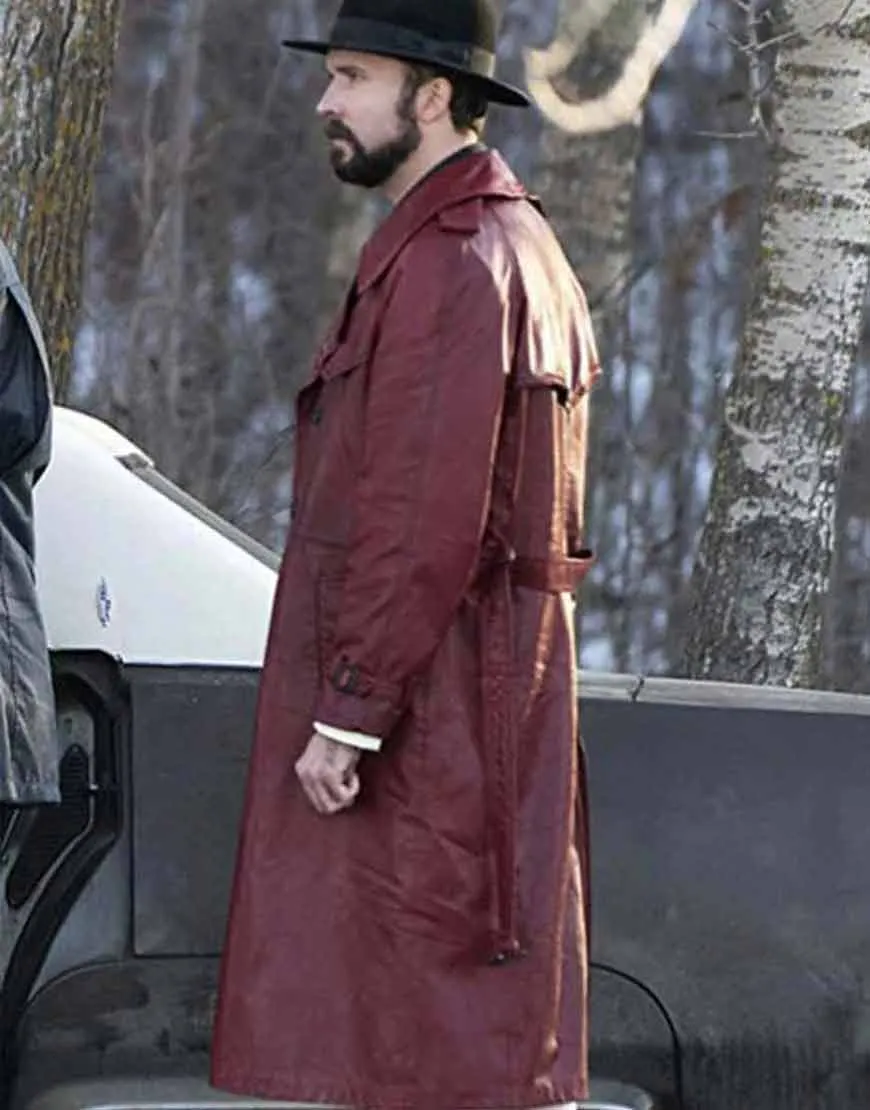 Fargo S04 Brad Mann Leather Coat