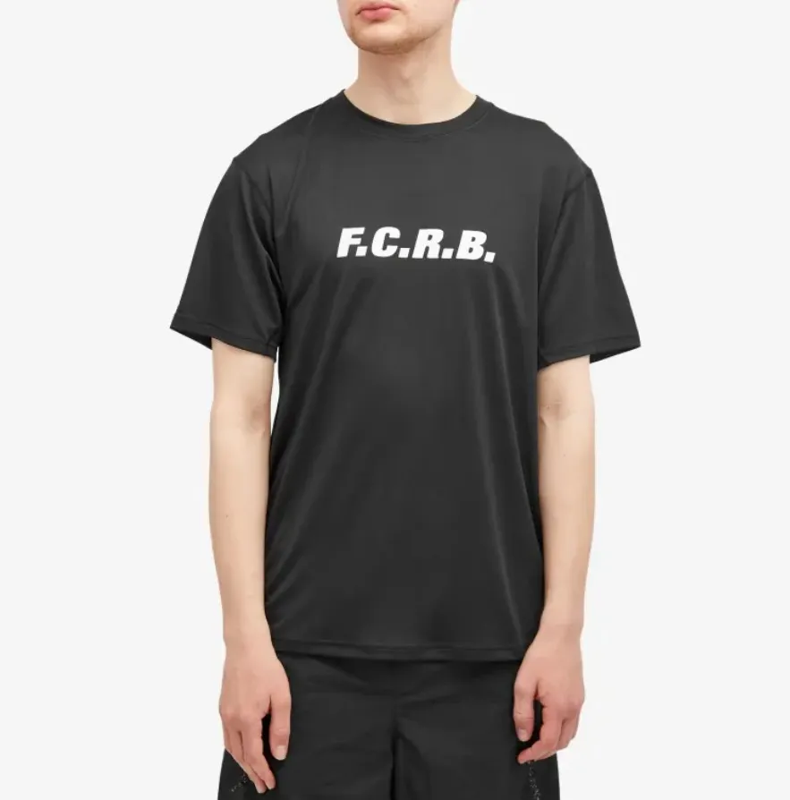 F.C.Real Bristol  |Crew Neck Plain Cotton Short Sleeves Logo Crew Neck T-Shirts