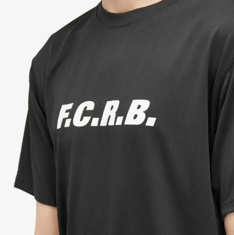 F.C.Real Bristol  |Crew Neck Plain Cotton Short Sleeves Logo Crew Neck T-Shirts