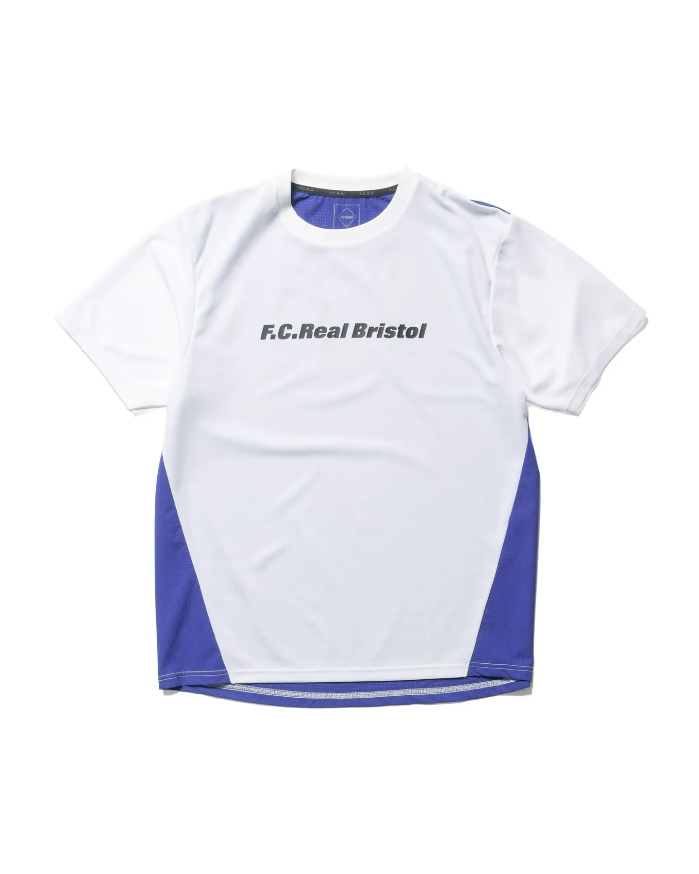 F.C.Real Bristol  |Crew Neck Plain Short Sleeves Logo Crew Neck T-Shirts