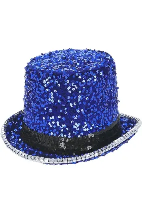 Fever Deluxe Felt Sequin Top Hat