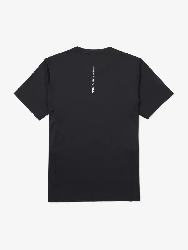 FILA  |Street Style Plain Short Sleeves Logo T-Shirts