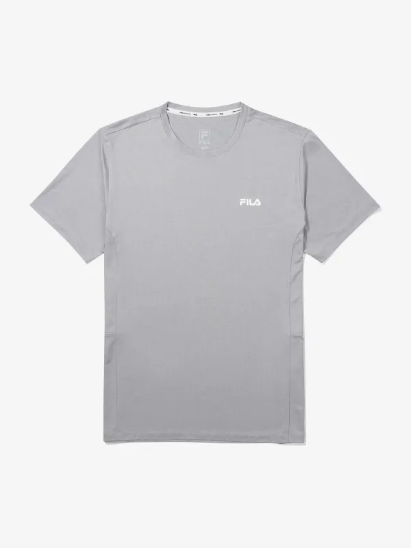 FILA  |Street Style Plain Short Sleeves Logo T-Shirts