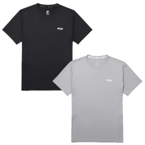 FILA  |Street Style Plain Short Sleeves Logo T-Shirts