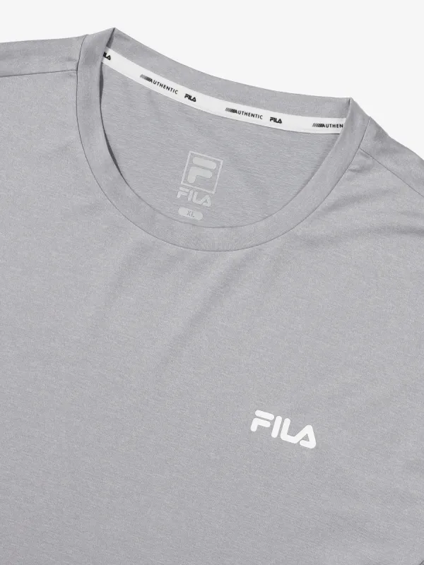 FILA  |Street Style Plain Short Sleeves Logo T-Shirts