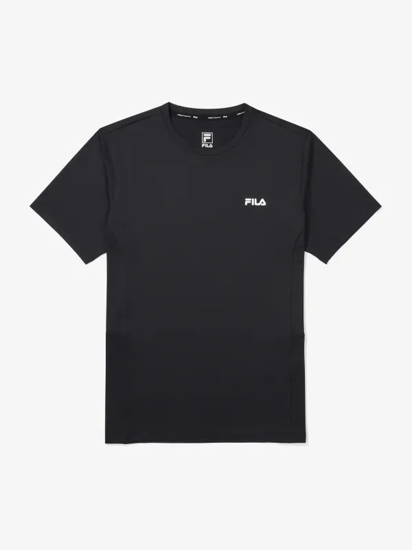 FILA  |Street Style Plain Short Sleeves Logo T-Shirts