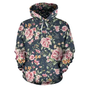 Floral Patern Hoodie