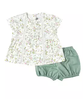 Floral Top + Bloomers