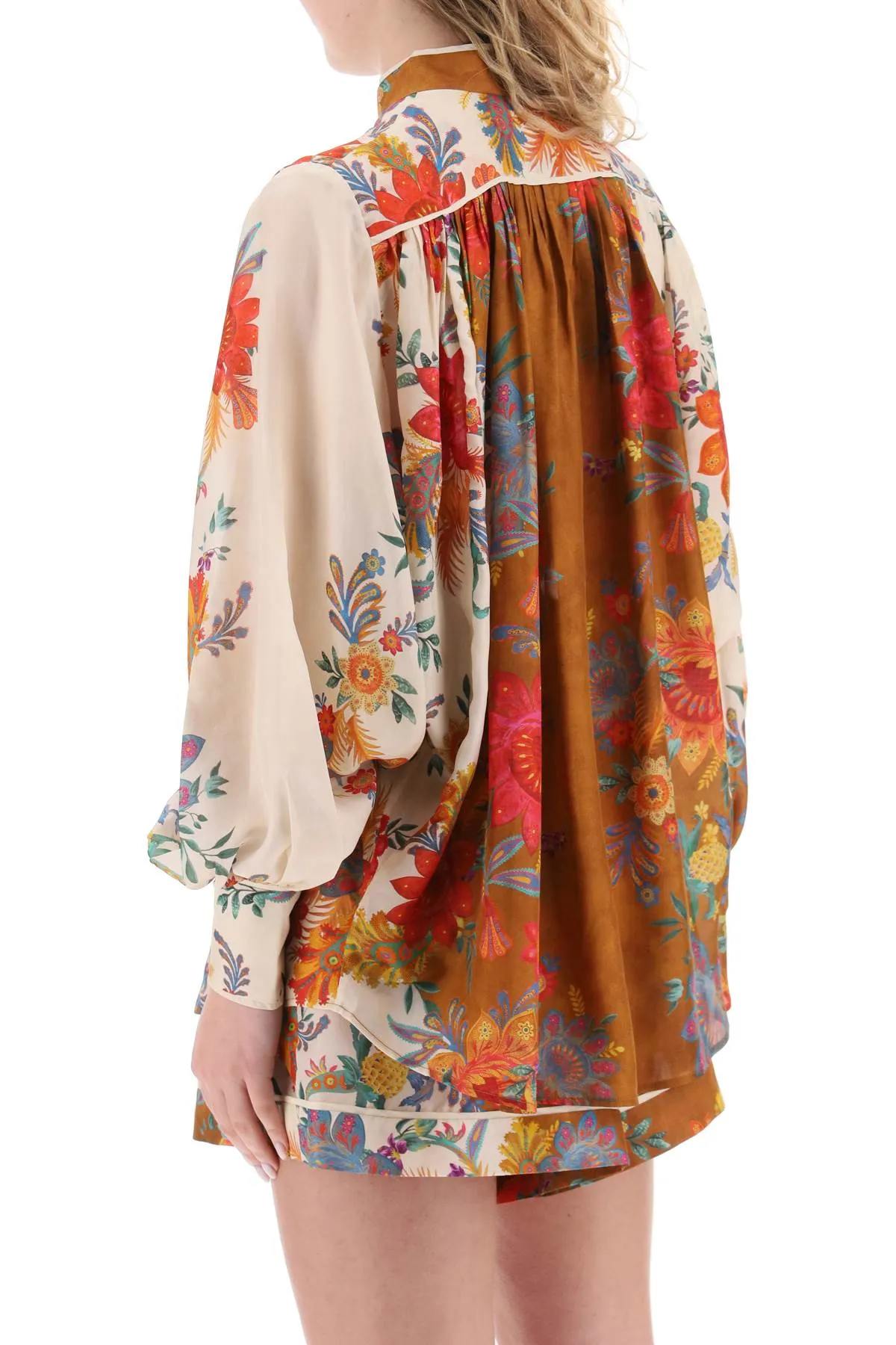 'Ginger' Blouse With Floral Motif