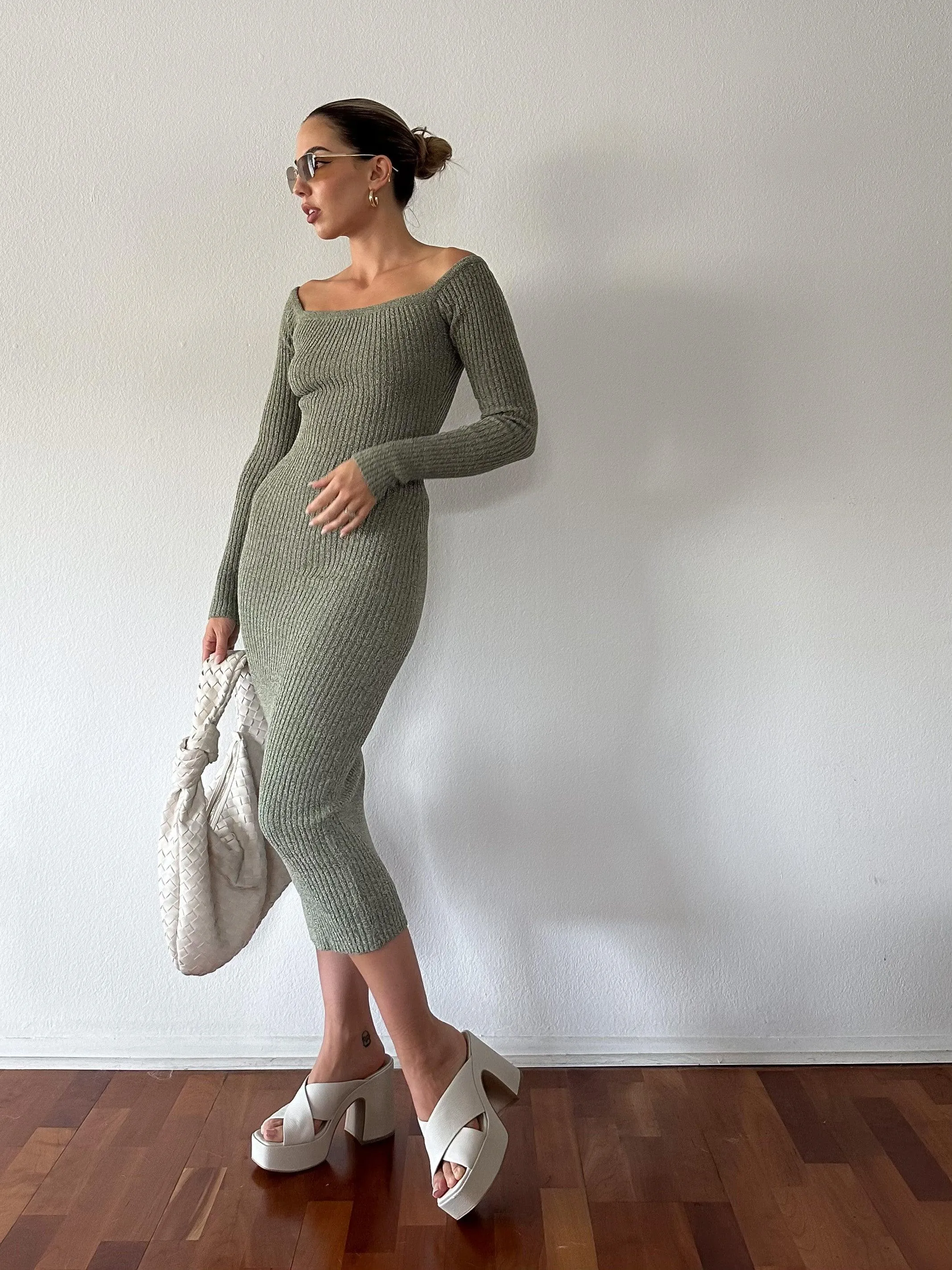 Got A Call From Fall Midi Dress - FINAL SALE