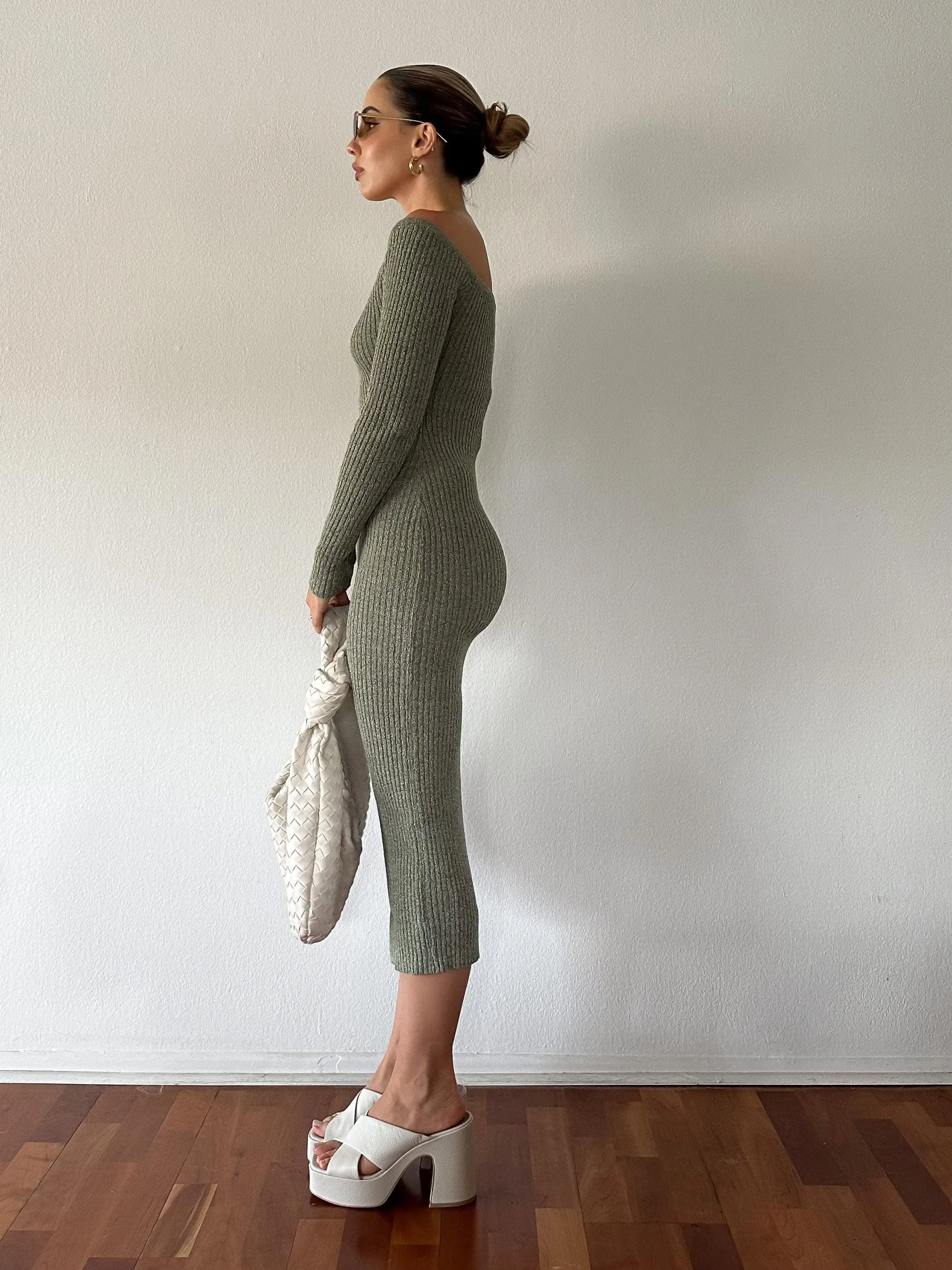 Got A Call From Fall Midi Dress - FINAL SALE