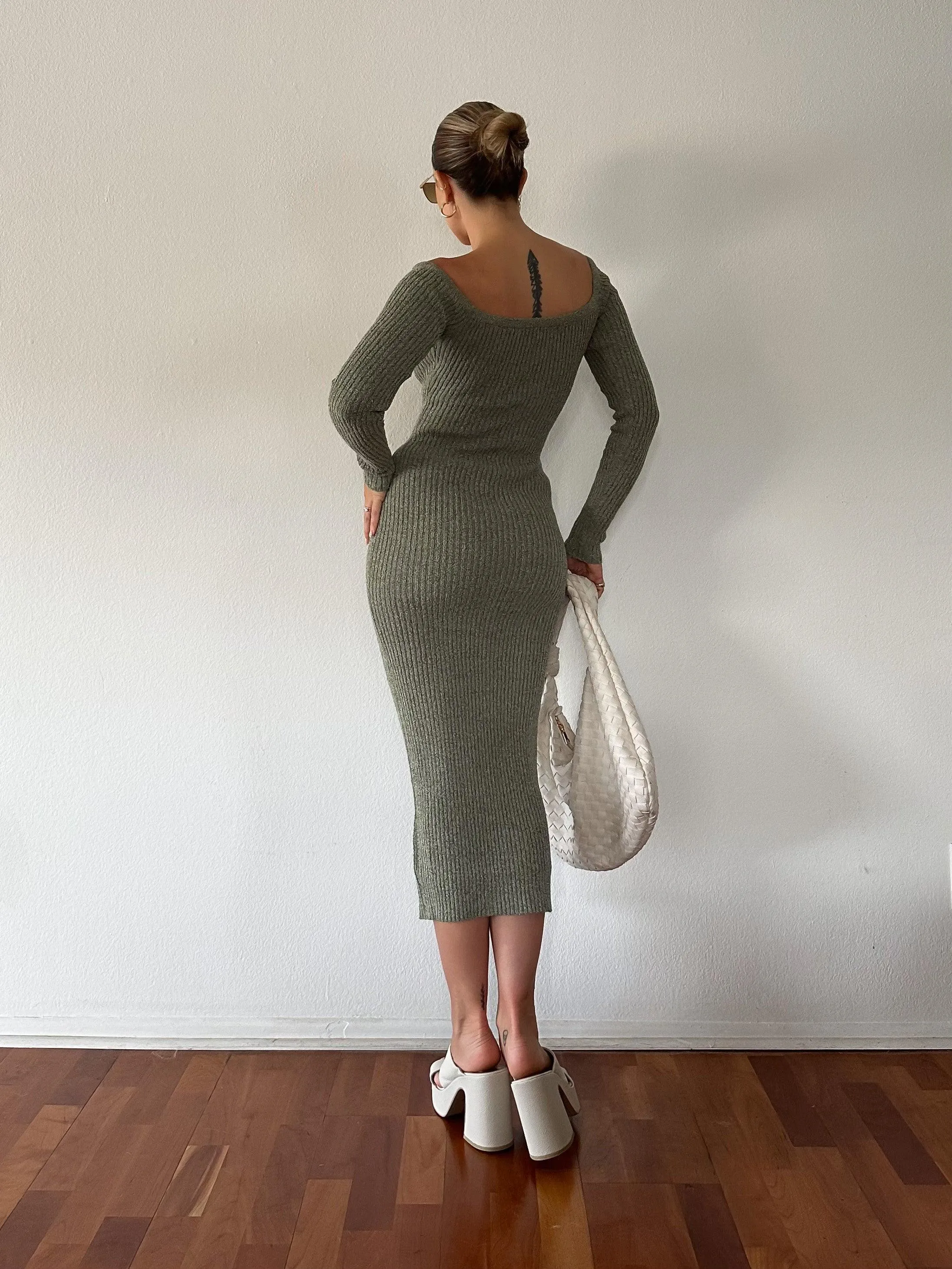 Got A Call From Fall Midi Dress - FINAL SALE