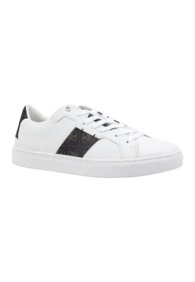 GUESS Sneaker Uomo White Brown Ocra FM7TOIELL12