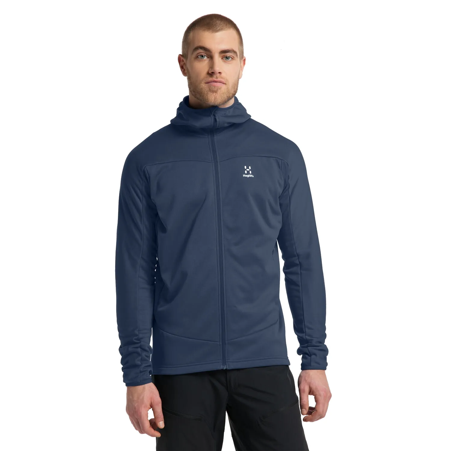 Haglöfs Men's Frost Mid Hood Tarn Blue | Buy Haglöfs Men's Frost Mid Hood Tarn Blue here | Outnorth