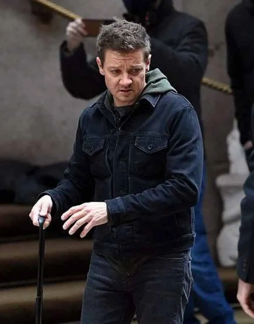 Hawkeye Jeremy Renner Black Jacket | Ujackets.com - 40% OFF