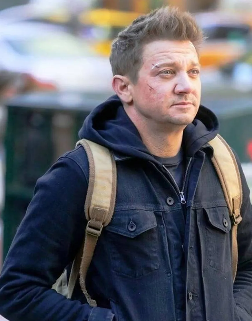 Hawkeye Jeremy Renner Black Jacket | Ujackets.com - 40% OFF