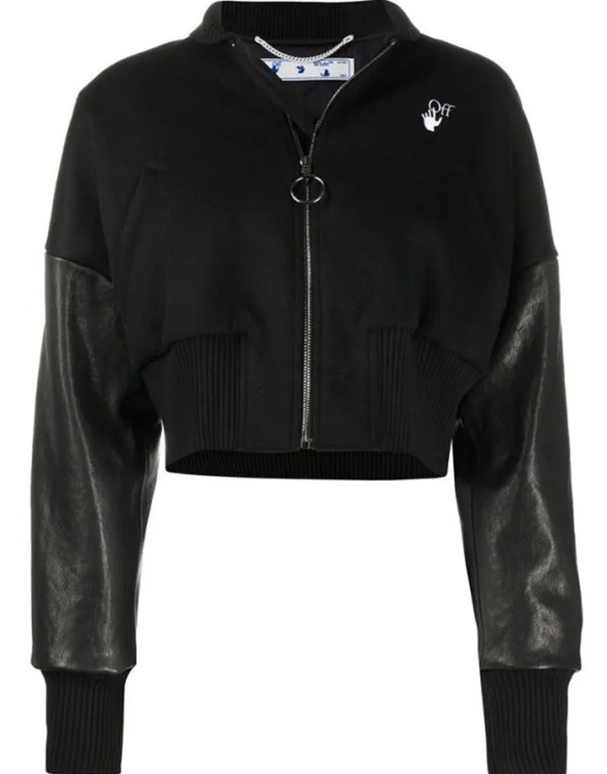 Hightown S02 Imani Lewis Black Leather Jacket | Charmaine Black Jacket